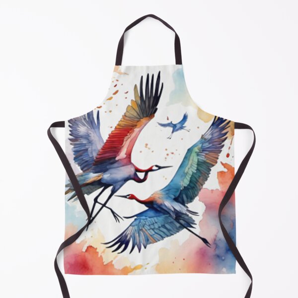 Item preview, Loving two pastel cranes designed and sold by Wa Wonder.