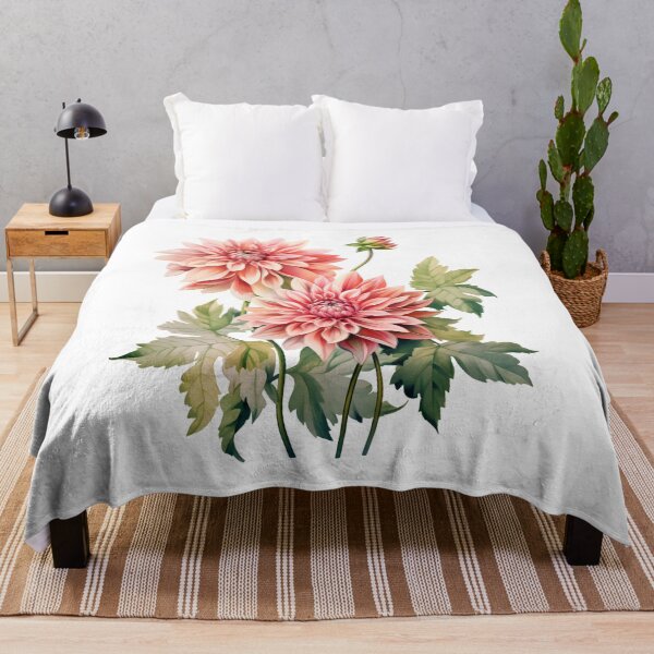 Item preview, Dahlia watercolor designed and sold by DerSenat.