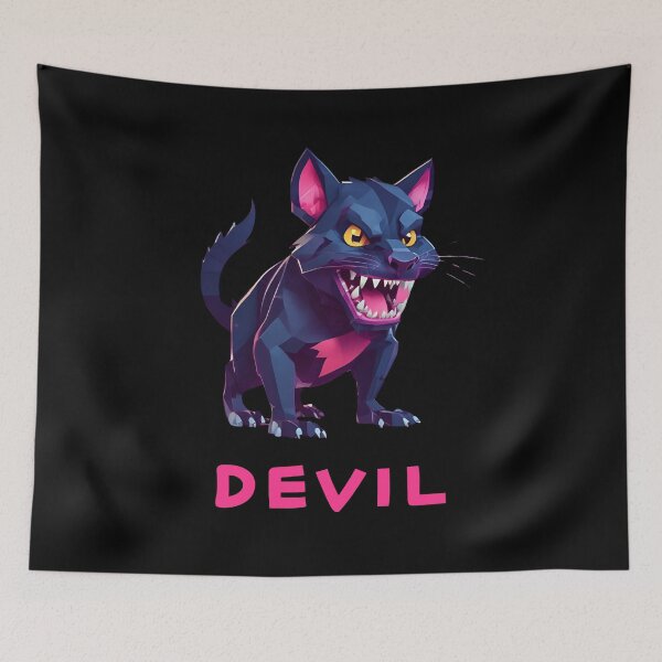 Item preview, Devil (Tasmanian) designed and sold by pUNKnown.