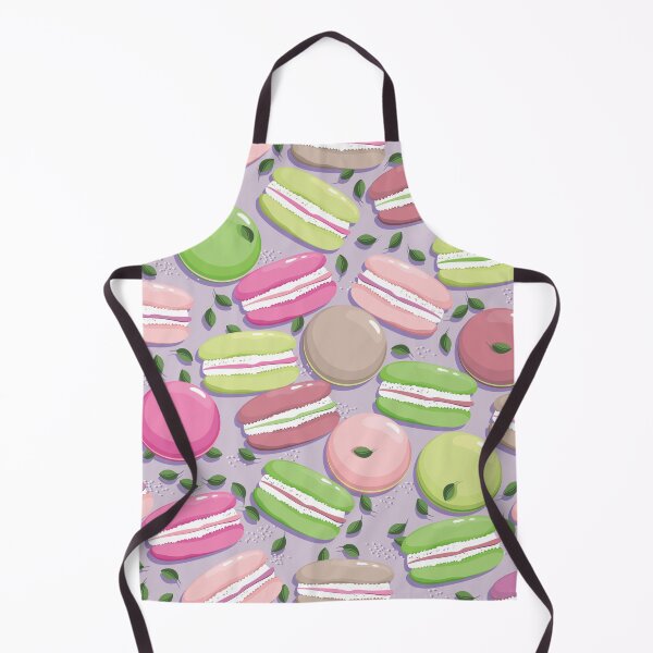 Item preview, Macaron and blueberry leaves, Lilac background designed and sold by Alex Blud.