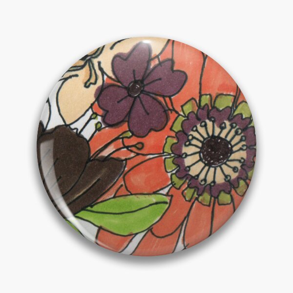 Item preview, Flower power vintage flowers.  designed and sold by pens.