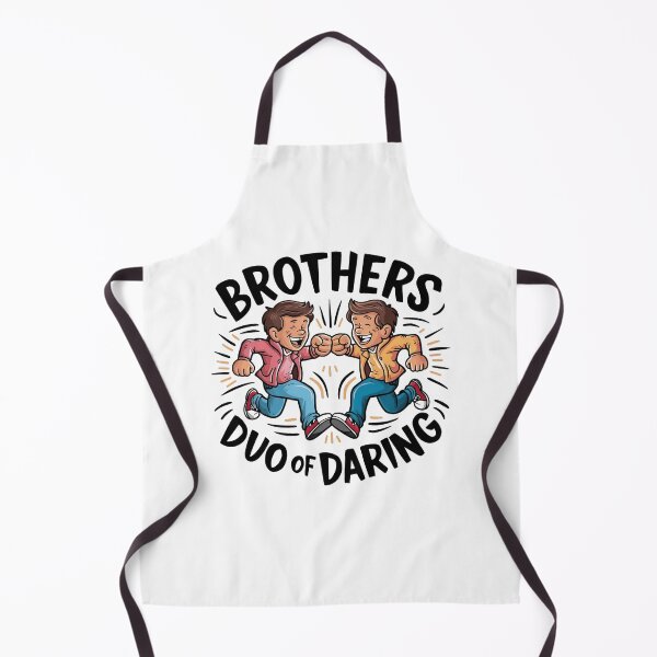 Item preview, Brothers Duo of Daring Fun Cartoon Design designed and sold by behnay.