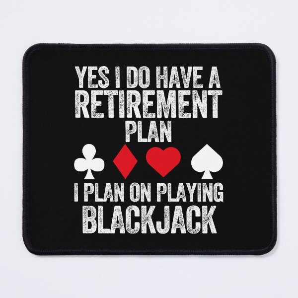 Item preview, Retirement Plan Blackjack Lover Casino Gambling Poker Cards Vegas designed and sold by w1ckerman.