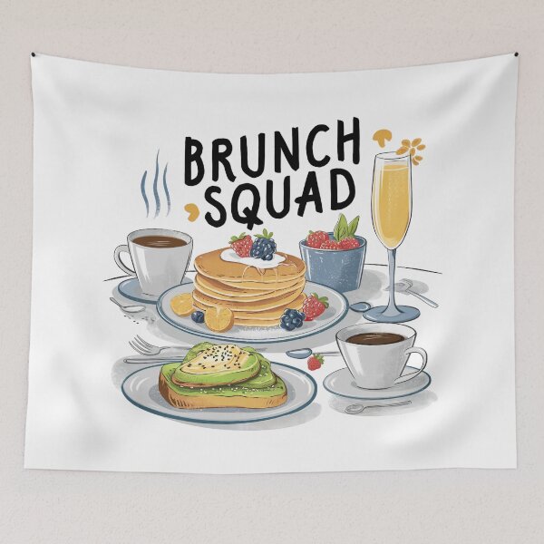 Item preview, Brunch Squad Delicious Food designed and sold by behnay.