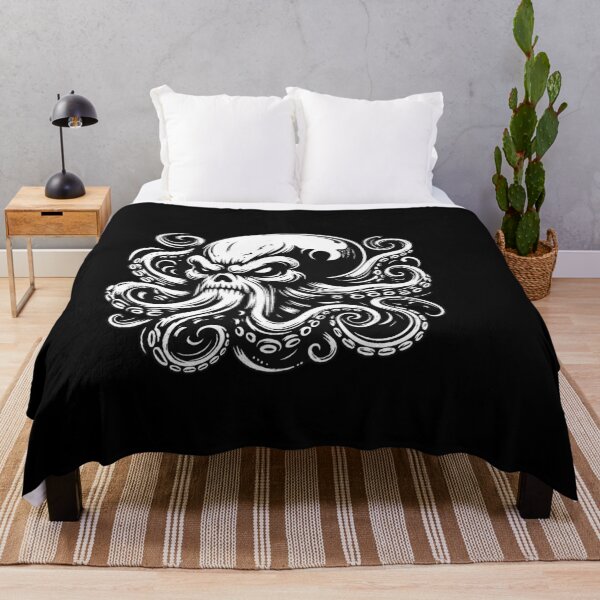 Item preview, Dark Art Octopus Beast tentacles squid Tattoo Grunge Vintage designed and sold by MORSPECTIVE.
