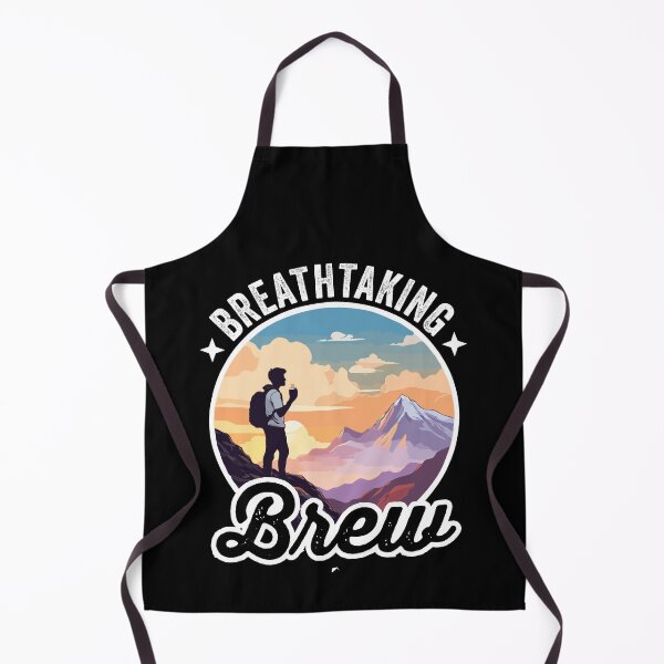 Item preview, Breathtaking Brew Mountaintop View, Hiking, Wanderlust Nature Lover, Adrenaline Rush Explorer Traveler, Majestic Panorama designed and sold by Peculiarts.