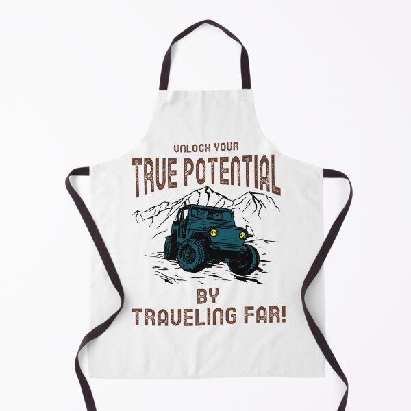 Item preview, Unlock Your True Potential By Traveling Far! Tavel And Motivational designed and sold by SMTeees.