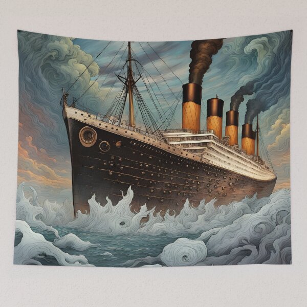 Item preview, Titanic - Clouds Gathering designed and sold by Bright-Moonrise.