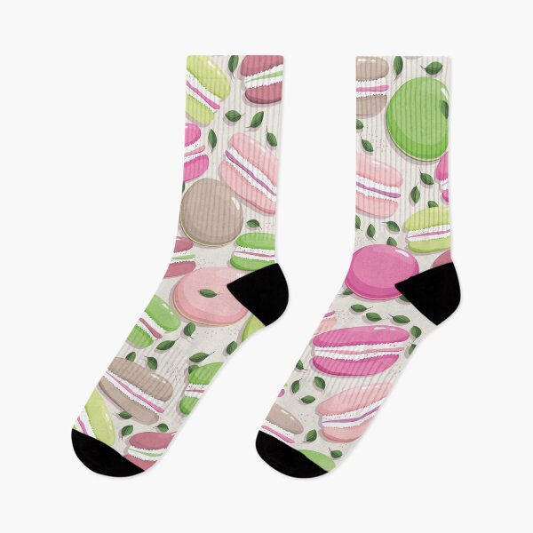 Item preview, Macaron and blueberry leaves, Beige background designed and sold by Alex  Blud.