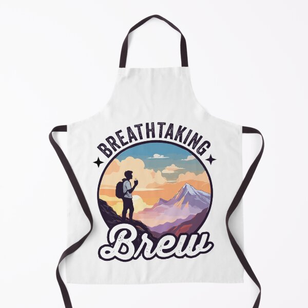 Item preview, Breathtaking Brew Mountaintop View, Hiking, Wanderlust Nature Lover, Adrenaline Rush Explorer Traveler, Majestic Panorama designed and sold by Peculiarts.