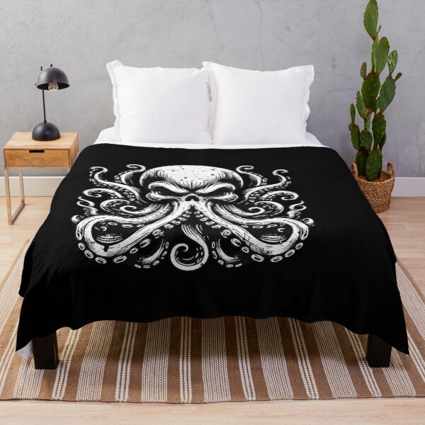 Item preview, Dark Art Octopus Beast tentacles squid Tattoo Grunge Vintage designed and sold by MORSPECTIVE.