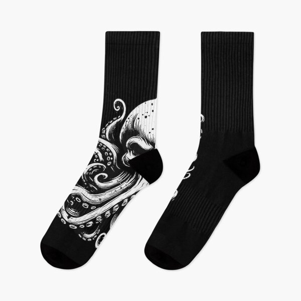 Item preview, Dark Art Octopus Beast tentacles squid Tattoo Grunge Vintage designed and sold by MORSPECTIVE.