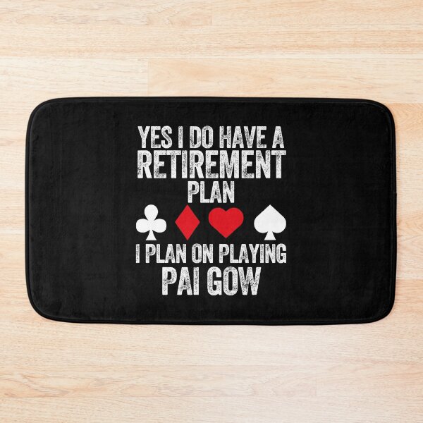 Item preview, Retirement Plan Pai Gow Lover Casino Gambling Poker Cards Vegas designed and sold by w1ckerman.