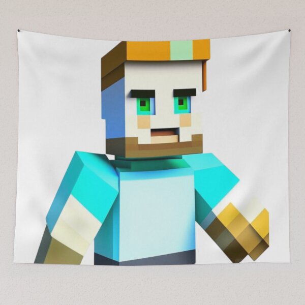 Item preview, Pixel Adventure: Minecraft Inspired Design designed and sold by ChrisTheKindest.