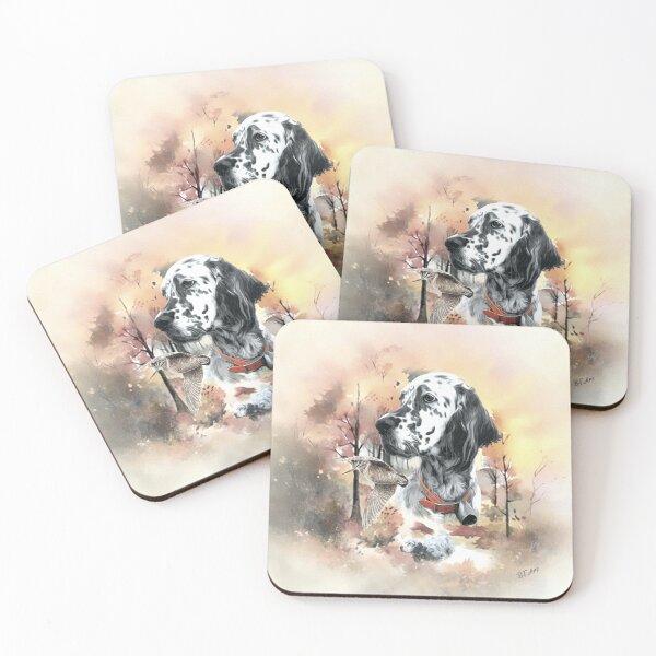 Item preview, Woodcock hunting with a setter , Art designed and sold by TammyHunterArt.