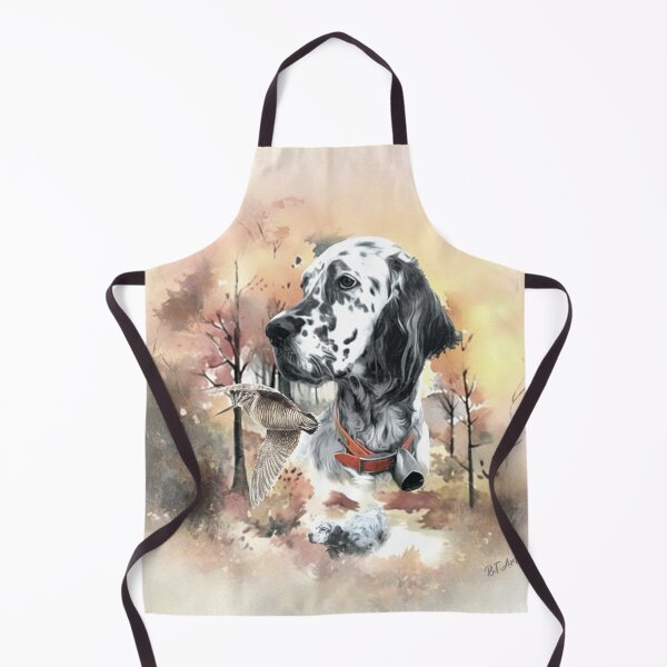 Item preview, Woodcock hunting with a setter , Art designed and sold by TammyHunterArt.