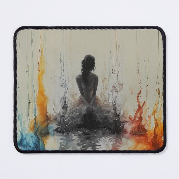 Item preview, Woman in Artistic Reflection designed and sold by fefenyoifar.