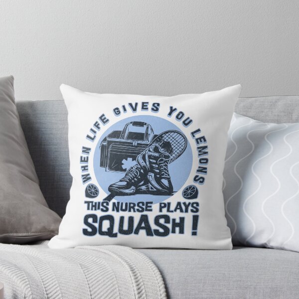 Item preview, Nurse squash player designed and sold by Graffik-Peeps.