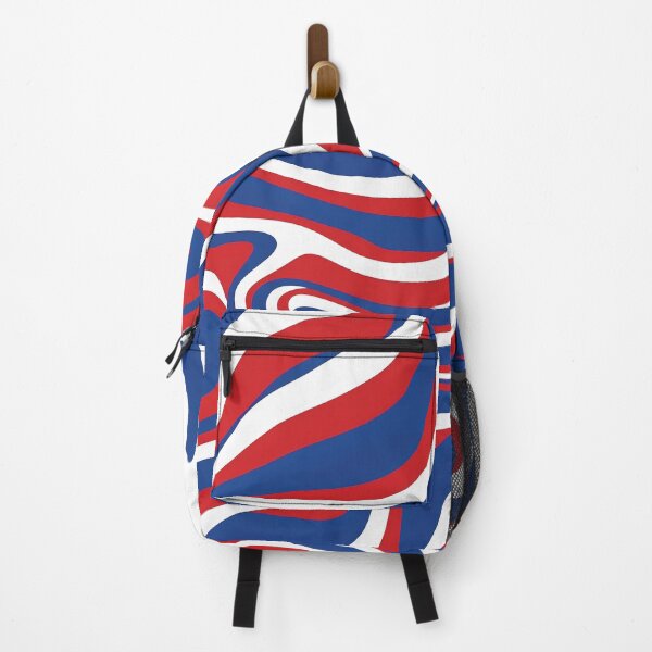 Item preview, Red and Blue Liquid Swirl designed and sold by NesaArtSpace.