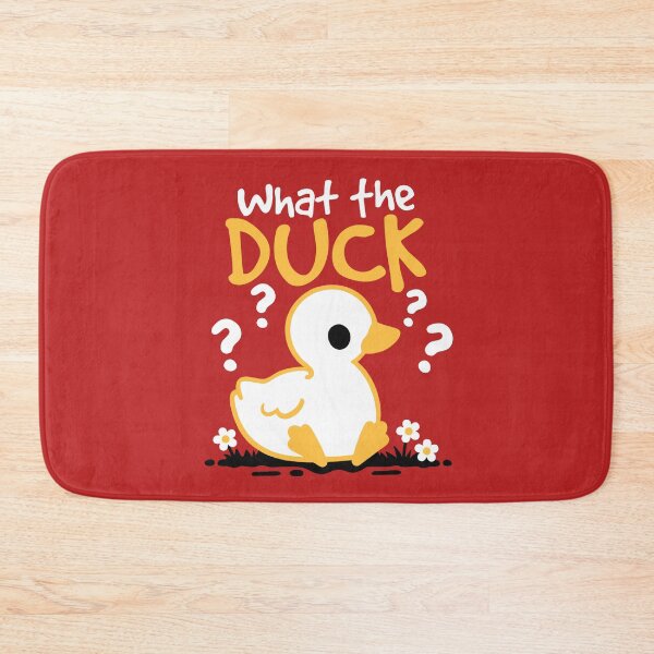 Item preview, What the duck WTF duck pun funny animal phrase designed and sold by NemiMakeit.