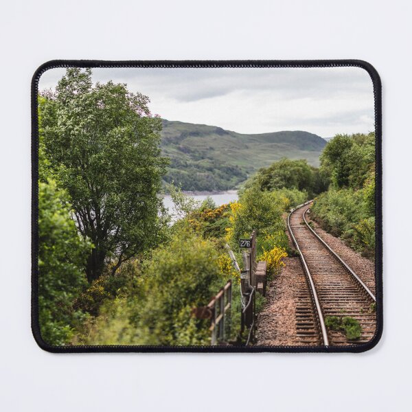 Item preview, Train tracks in West Coast of Scotland designed and sold by justine Gordon.