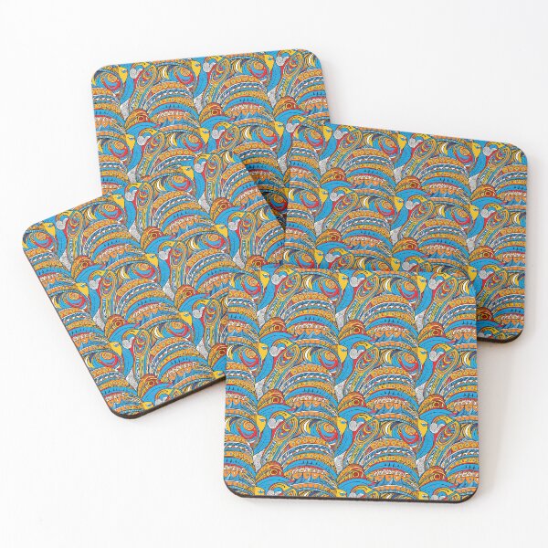 Item preview, Vibrant Tinga Tinga Inspired Design designed and sold by MyDearWorld.