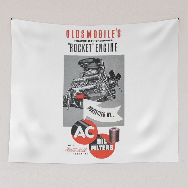 Item preview, The 1950s V8 Engine. What A Rocket!  designed and sold by taspaul.