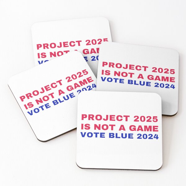 Item preview, Project 2025 is Not A Game Vote Blue 2024 Biden Backer designed and sold by gillys.