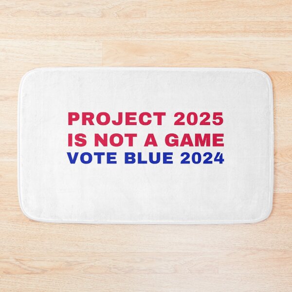 Item preview, Project 2025 is Not A Game Vote Blue 2024 Biden Backer designed and sold by gillys.