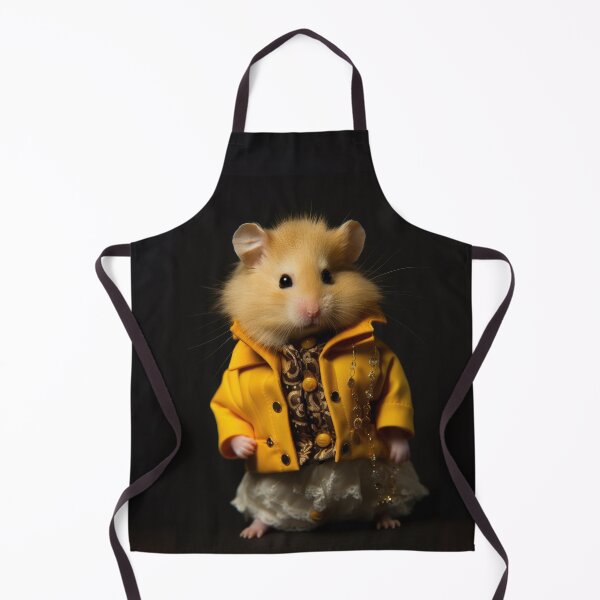 Item preview, Fashionable Hamster in Yellow Jacket designed and sold by Sillytoe.