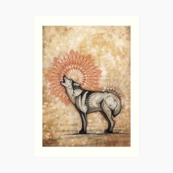 Wolf Totem Art Print