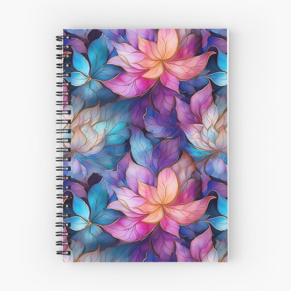 Artikelvorschau, Nahtloses Muster aus Blättern, bunten Blumen und Blättern entworfen und verkauft von creativekrish.