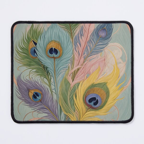 Item preview, Pastel Splendor: Peacock Feathers designed and sold by Lizetteh.