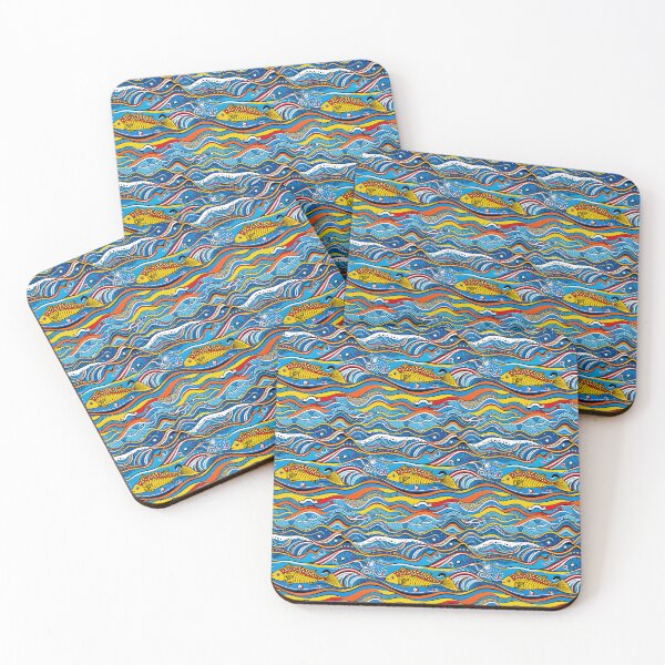 Item preview, Vibrant Tinga Tinga Inspired Design Tanzania designed and sold by MyDearWorld.