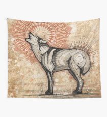 Wolf Totem Wall Tapestry