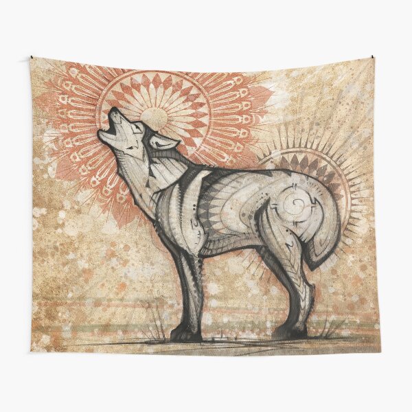 Wolf Totem Tapestry