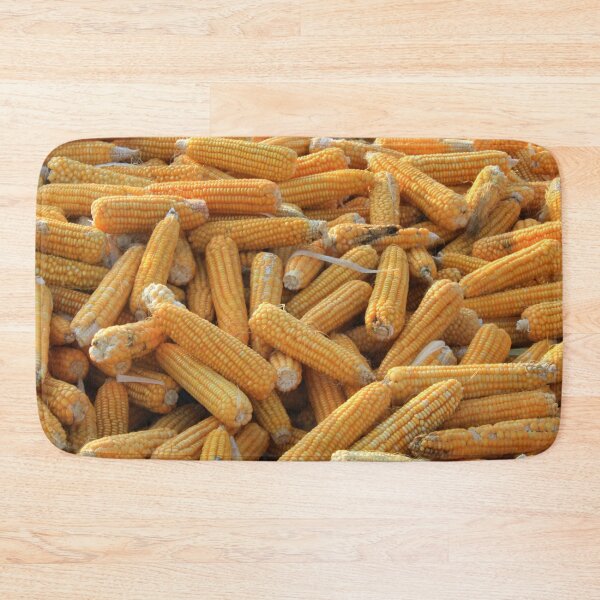 Item preview, Raw Organic Husked Sweetcorn Seed Drying In The Sun designed and sold by taiche.
