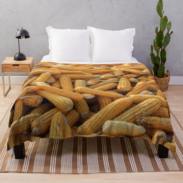 Item preview, Raw Organic Husked Sweetcorn Seed Drying In The Sun designed and sold by taiche.