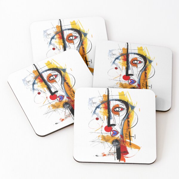 Item preview, Abstract Faces: Emotional Expressions designed and sold by MyDearWorld.