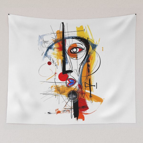 Item preview, Abstract Faces: Emotional Expressions designed and sold by MyDearWorld.