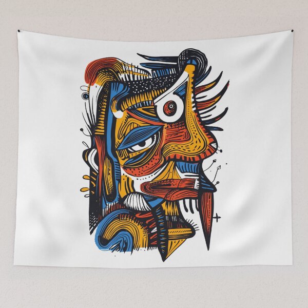 Item preview, Abstract Faces: Emotional Expressions designed and sold by MyDearWorld.