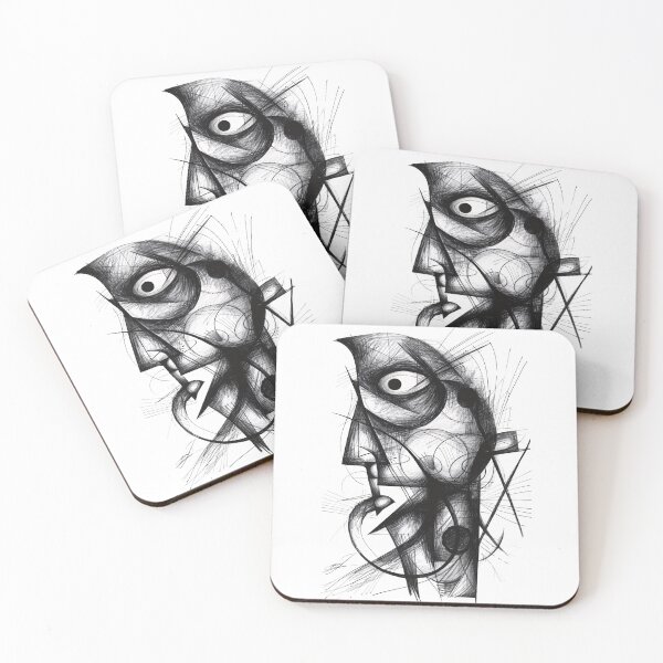 Item preview, Abstract Faces: Emotional Expressions designed and sold by MyDearWorld.