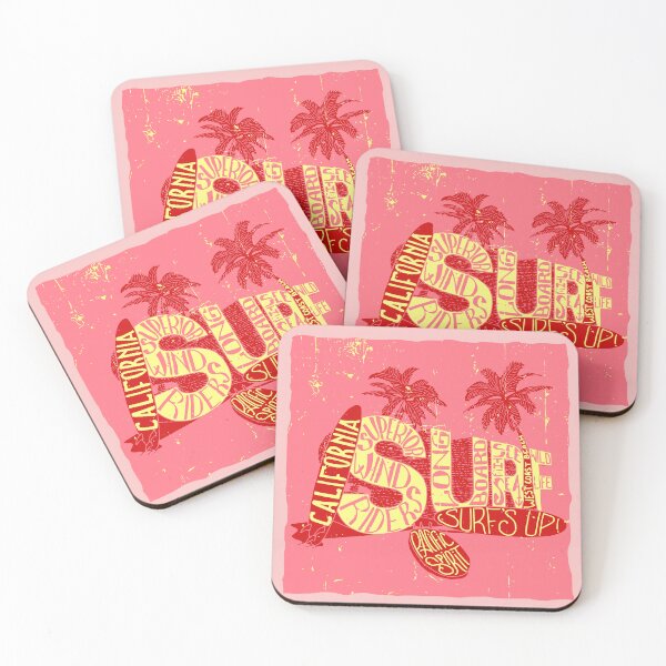 Item preview, California Surf Block Lettering designed and sold by Corinne Alexa Jackson.