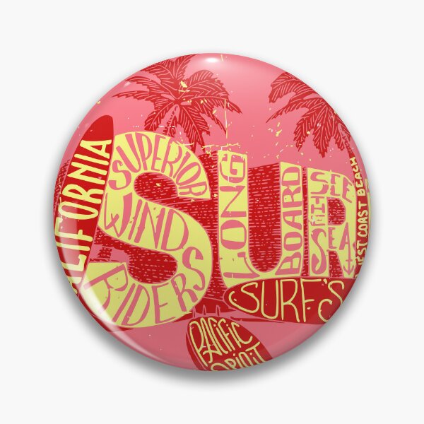 Item preview, California Surf Block Lettering designed and sold by Corinne Alexa Jackson.