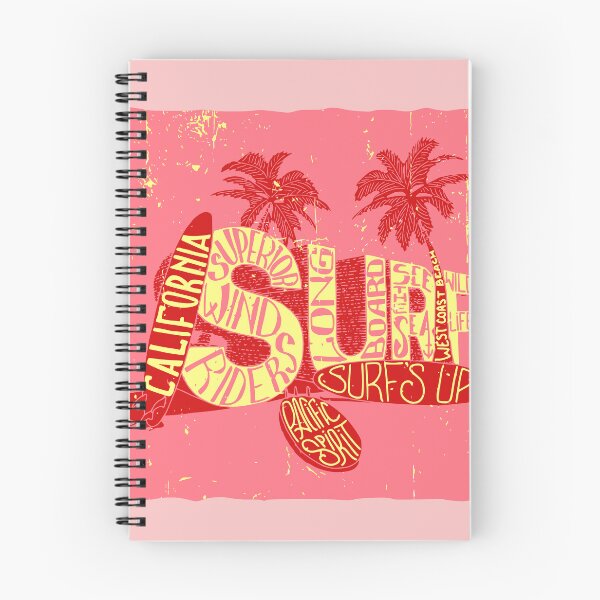 Item preview, California Surf Block Lettering  designed and sold by Corinne Alexa Jackson.