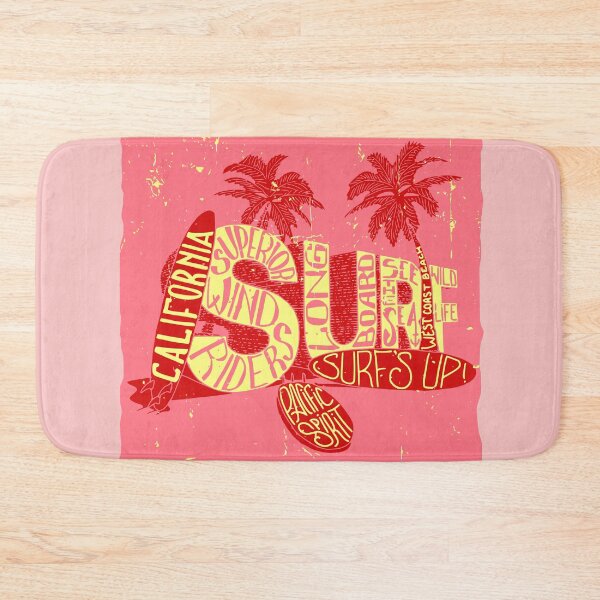 Item preview, California Surf Block Lettering  designed and sold by Corinne Alexa Jackson.