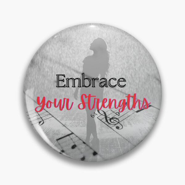 Item preview, Embrace Your Strengths & Thrive designed and sold by BrightrDayMusicArt.
