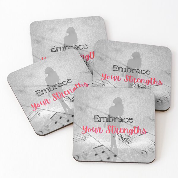 Item preview, Embrace Your Strengths & Thrive designed and sold by BrightrDayMusicArt.