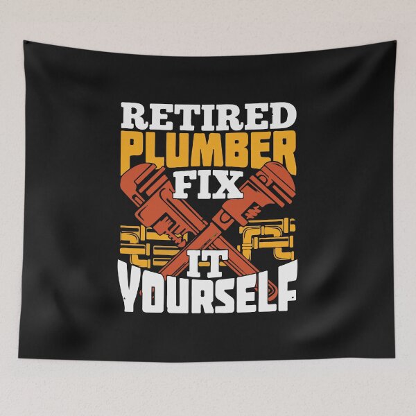 Item preview, Retired Plumber Fix It / Plumbing / plumb designed and sold by Tee Hub.