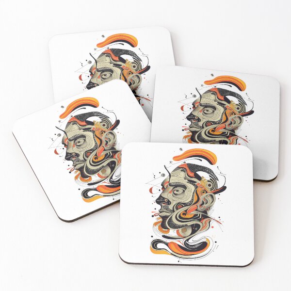 Item preview, Abstract Faces: Emotional Expressions designed and sold by MyDearWorld.